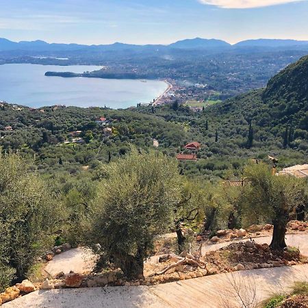 House Teigan Of Villa Intaba Breath Taking Sea Views Corfiot Riviera Corfu Island Greece With Pool Close To Ipsos Beach Pyrgi  Bagian luar foto