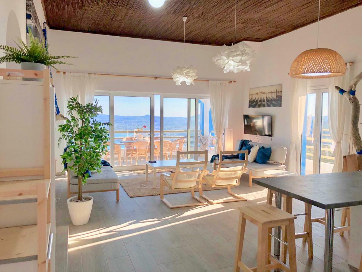 House Teigan Of Villa Intaba Breath Taking Sea Views Corfiot Riviera Corfu Island Greece With Pool Close To Ipsos Beach Pyrgi  Bagian luar foto